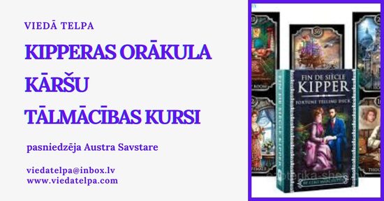 KIPPER KĀRŠU TĀLMĀCĪBAS KURSI/Grupai/no 3.novembra